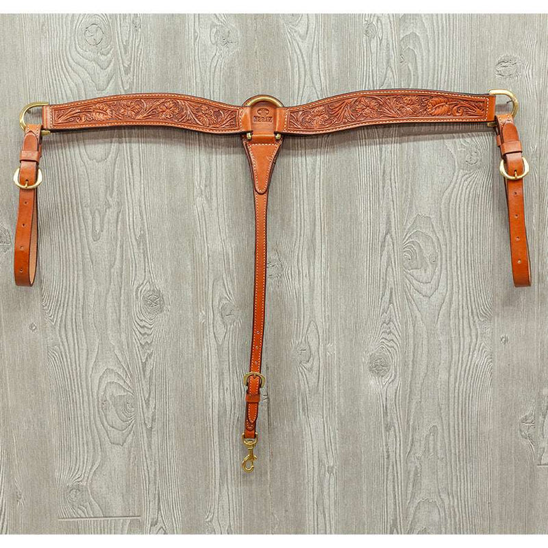 Bc breast collar with brass hardware - Genuine Billy Cook 