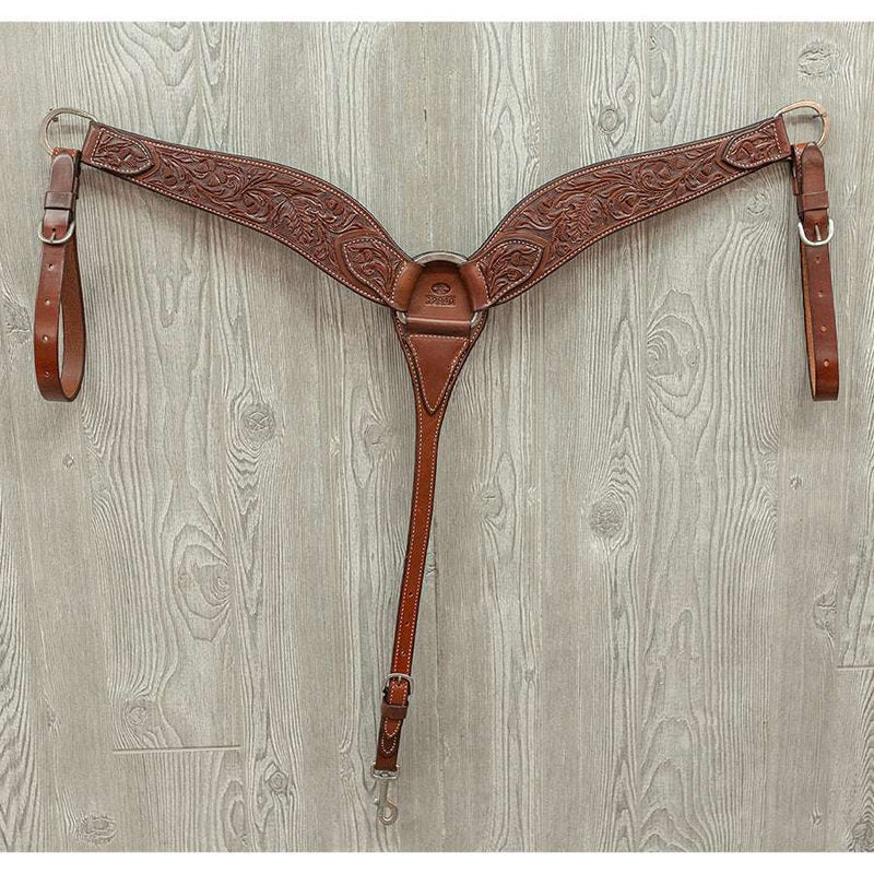 Breast strap, acorn, 4 strap w/ss hdwr - Genuine Billy Cook 