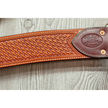 Basket breast collar 3" tripper w/ss hardware - Genuine Billy Cook 