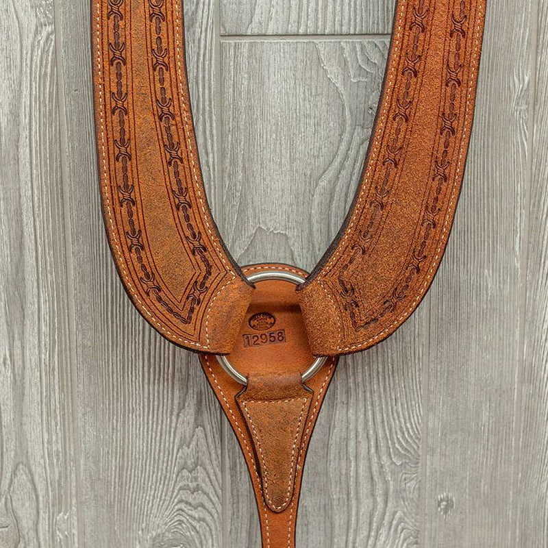 Buckaroo wso w/ barb wire tooling ss hardware - Genuine Billy Cook 