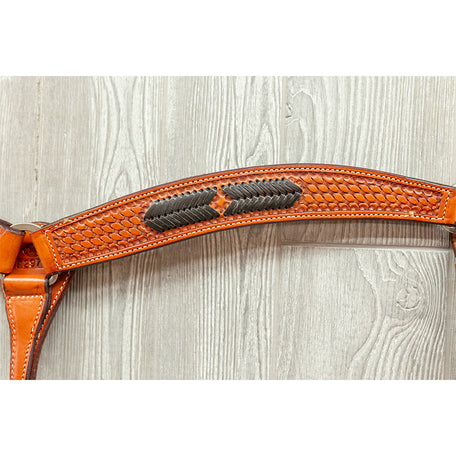 Black lace breast strap, w/ss hdwr - Genuine Billy Cook 