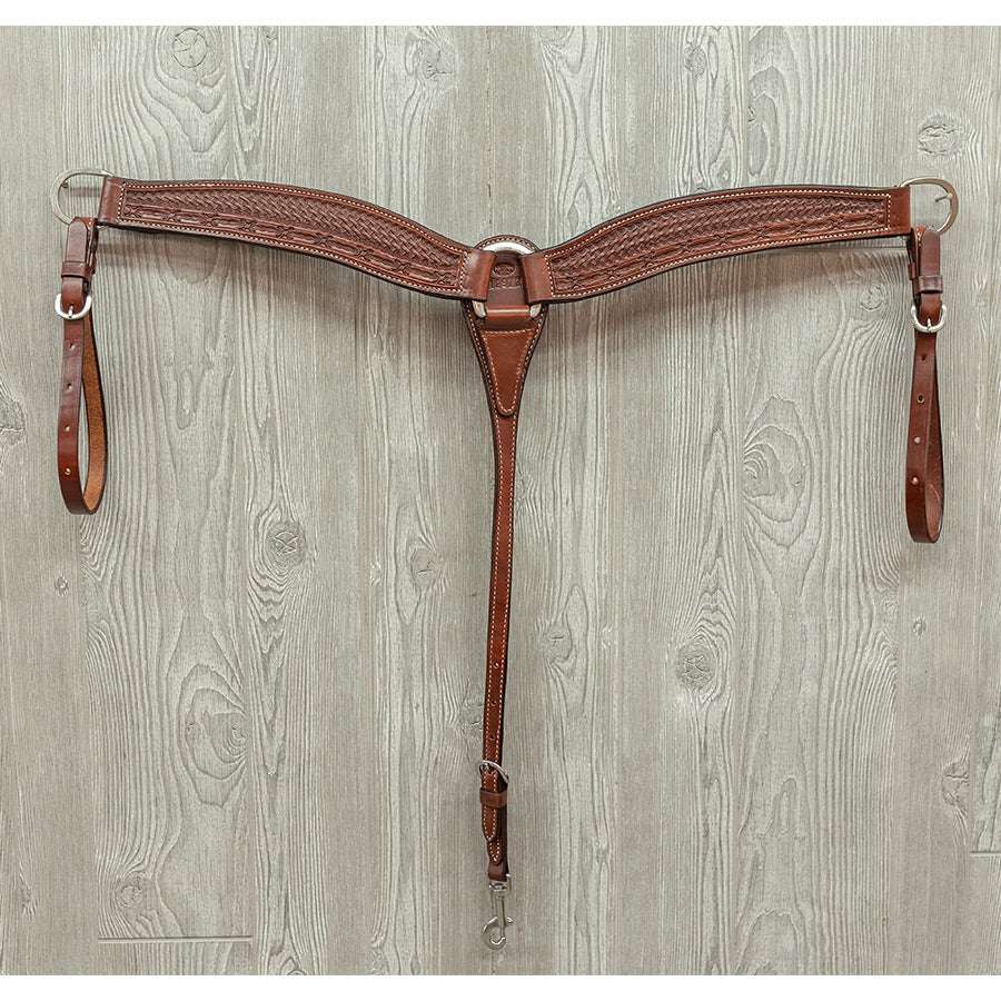 Breast strap barb wire and basket - Genuine Billy Cook 