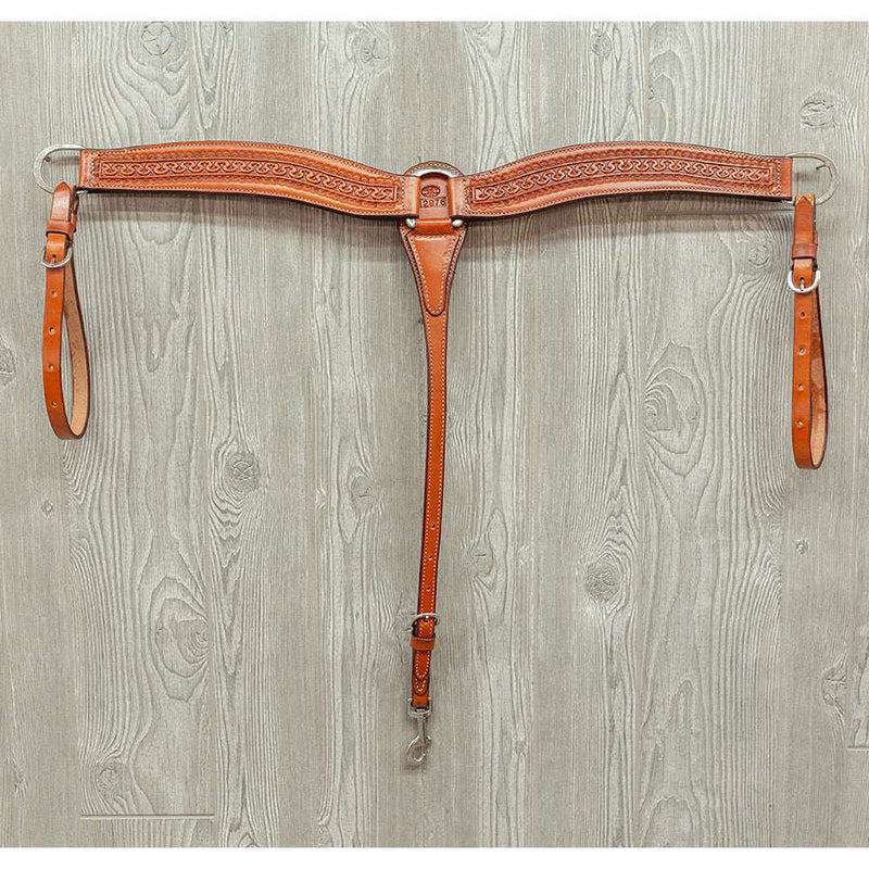 Breast strap running w stamp w/ss hardware - Genuine Billy Cook 