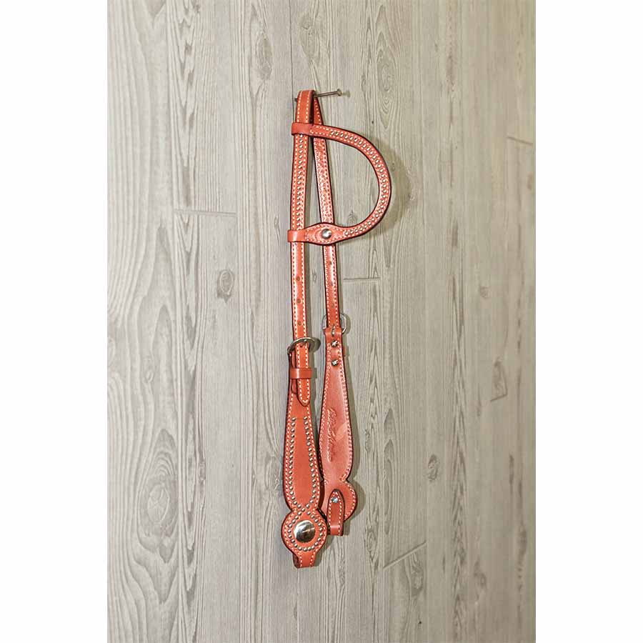 Single Ear W/ Spots 1 Concho - Genuine Billy Cook 