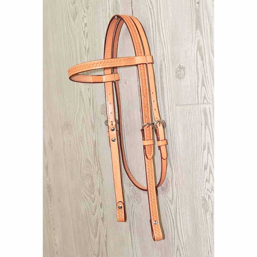3/4" Brow W/ Barb Wire - Genuine Billy Cook 