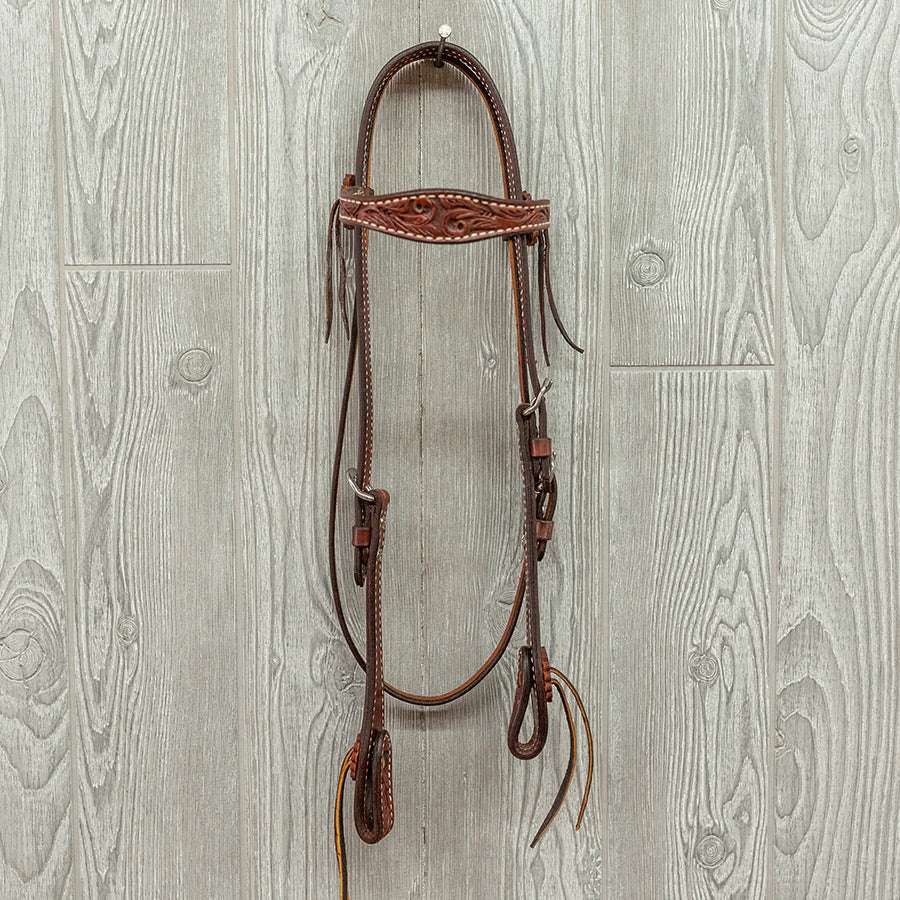 5/8" Headstall, Buckstitch - Genuine Billy Cook 