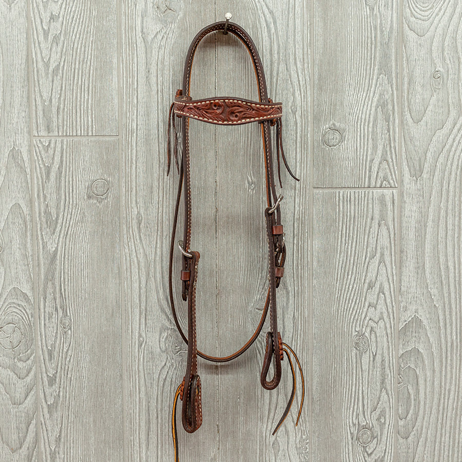 5/8" Headstall, Buckstitch - Genuine Billy Cook 