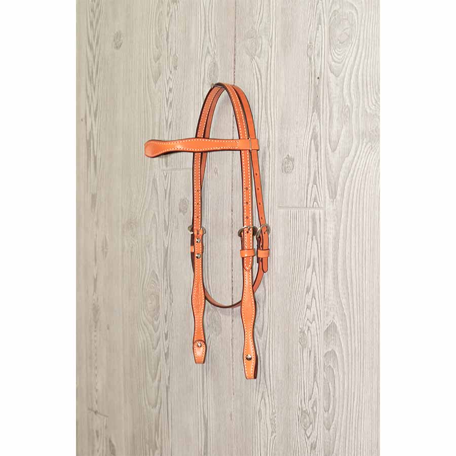 Headstall, Browband, Scalloped Brow & Cheeks - Genuine Billy Cook 