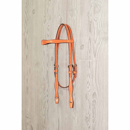 Headstall, Browband, Scalloped Brow & Cheeks - Genuine Billy Cook 