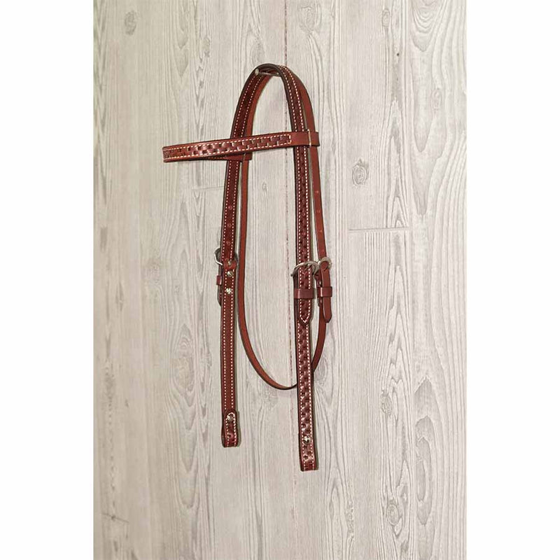 3/4" Headstall, Long Block - Genuine Billy Cook 