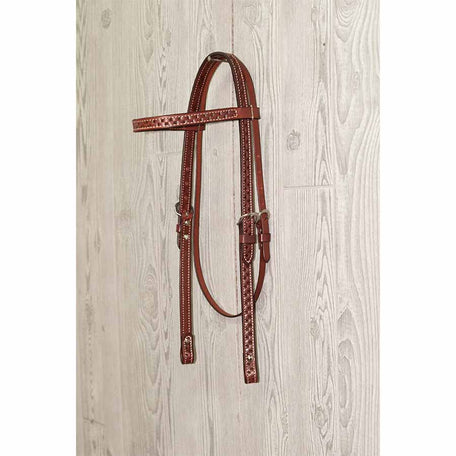 3/4" Headstall, Long Block - Genuine Billy Cook 