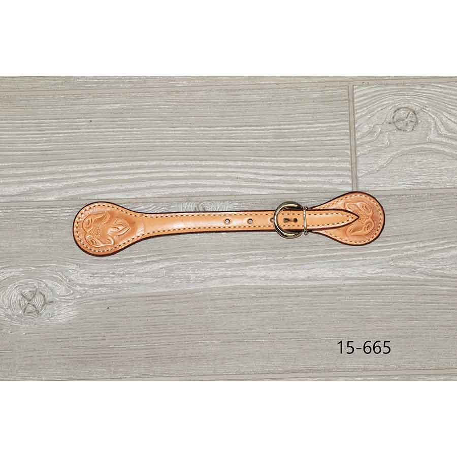 Spur Strap, Doubled & Stitched Floral - Genuine Billy Cook 