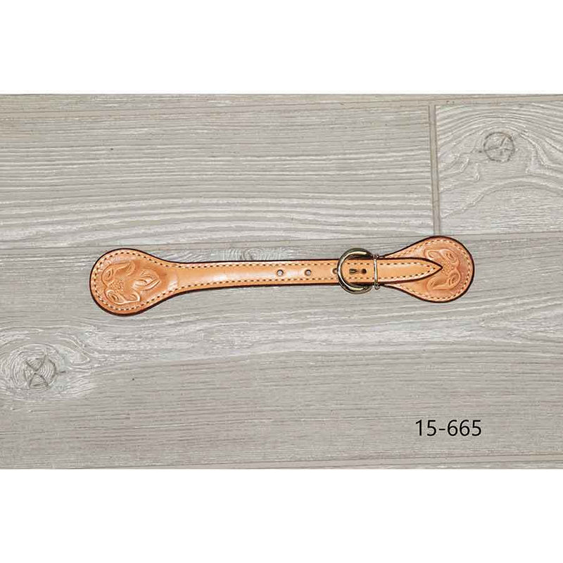 Spur Strap, Doubled & Stitched Floral - Genuine Billy Cook 