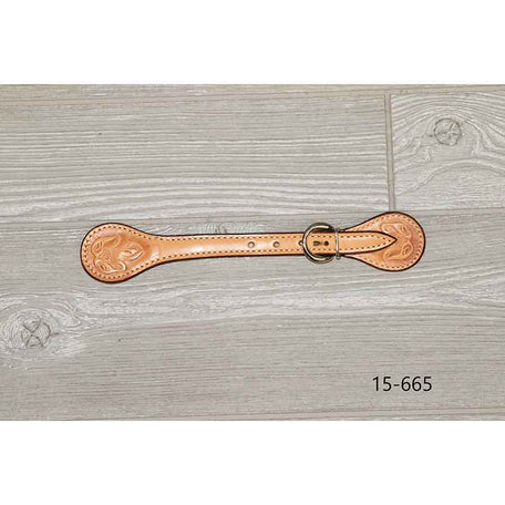 Spur Strap, Doubled & Stitched Floral - Genuine Billy Cook 