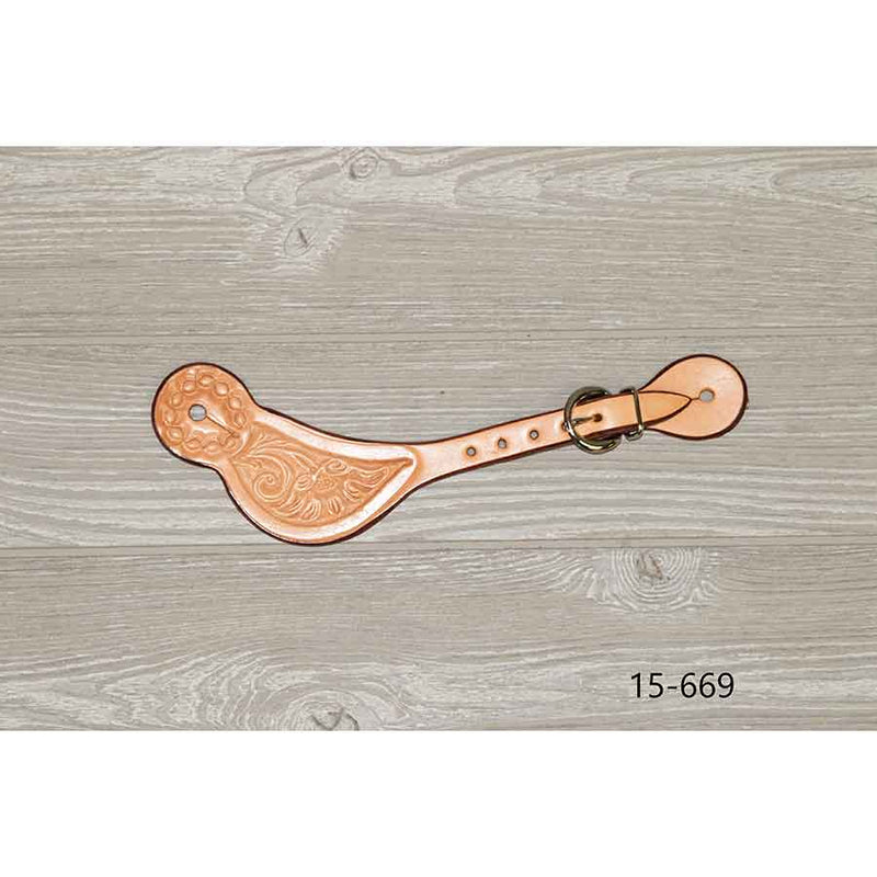Floral Spur Strap - Genuine Billy Cook 