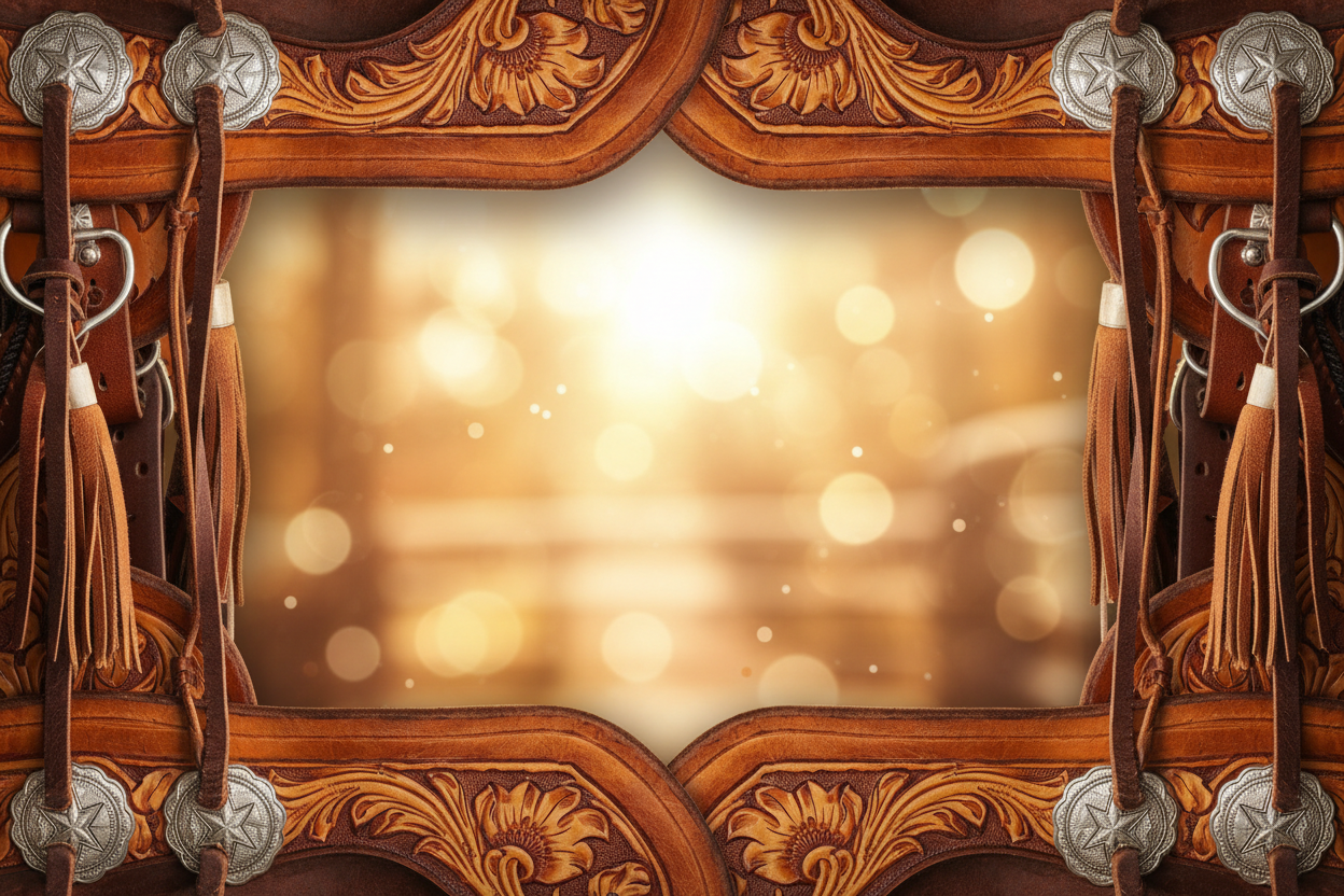western saddle loyalty reward background
